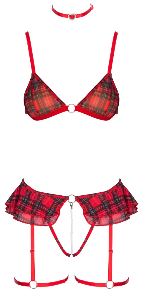 3-teiliges Dessous-Set