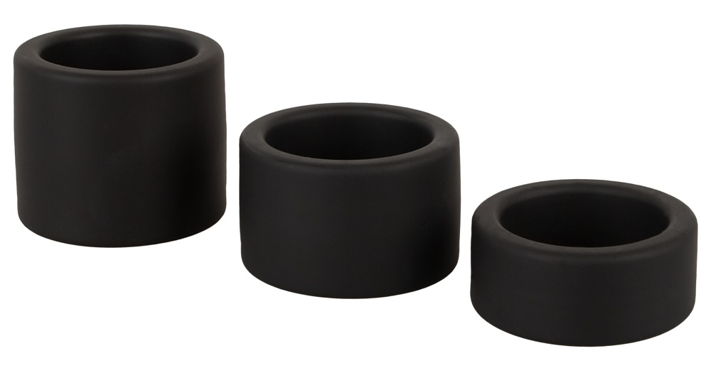 3-teiliges Hodenring-Set „Ball Stretcher“