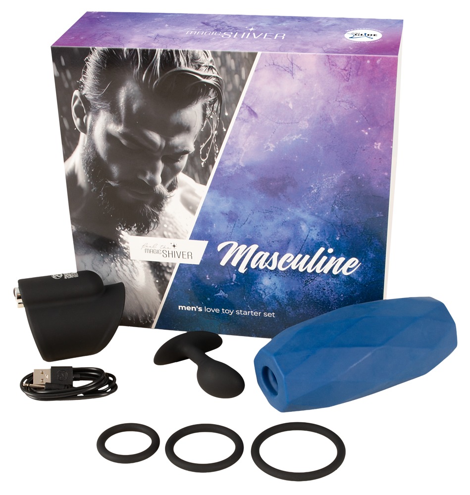 4-teiliges Paket „Men Love Toy Starter Set Masculine“