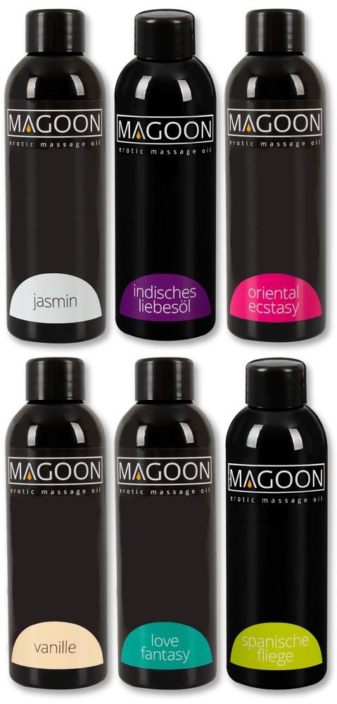 6-teiliges Massageöl-Set
