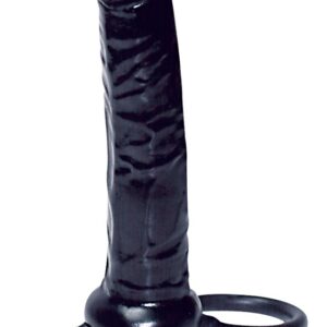 Analdildo mit Penis- und Hodenring