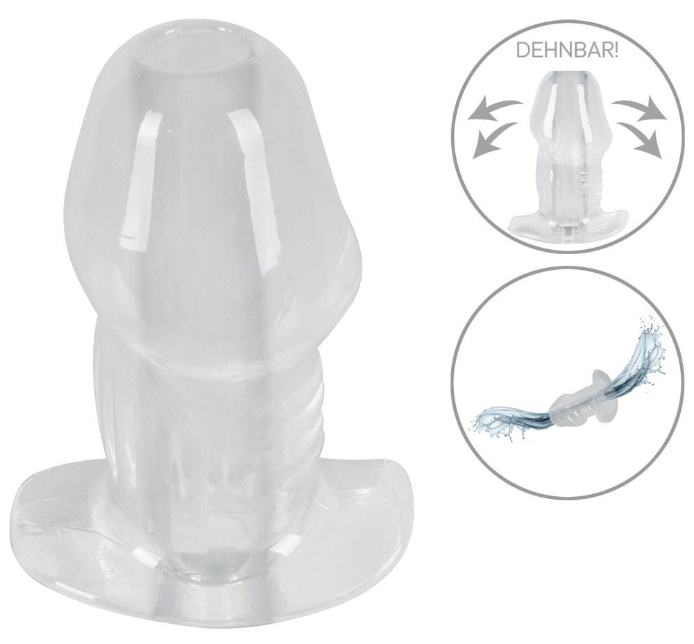 Analplug mit Tunnel