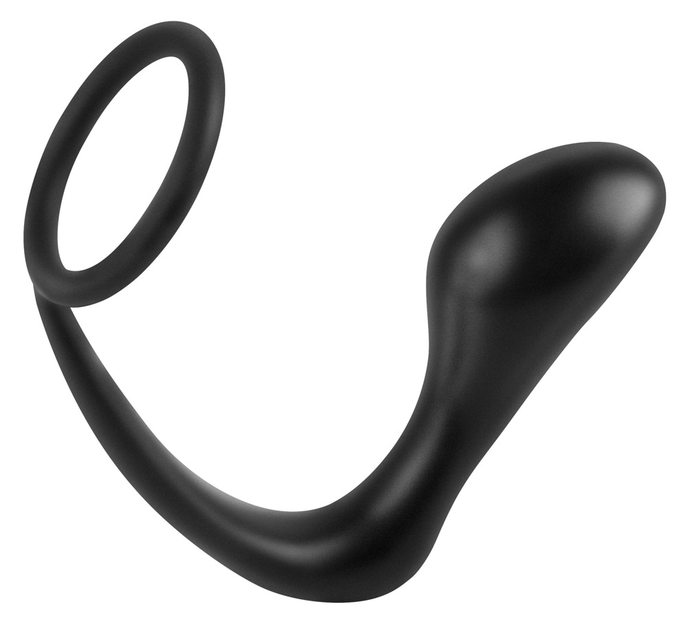 Analplug „ass-gasm” mit Penisring