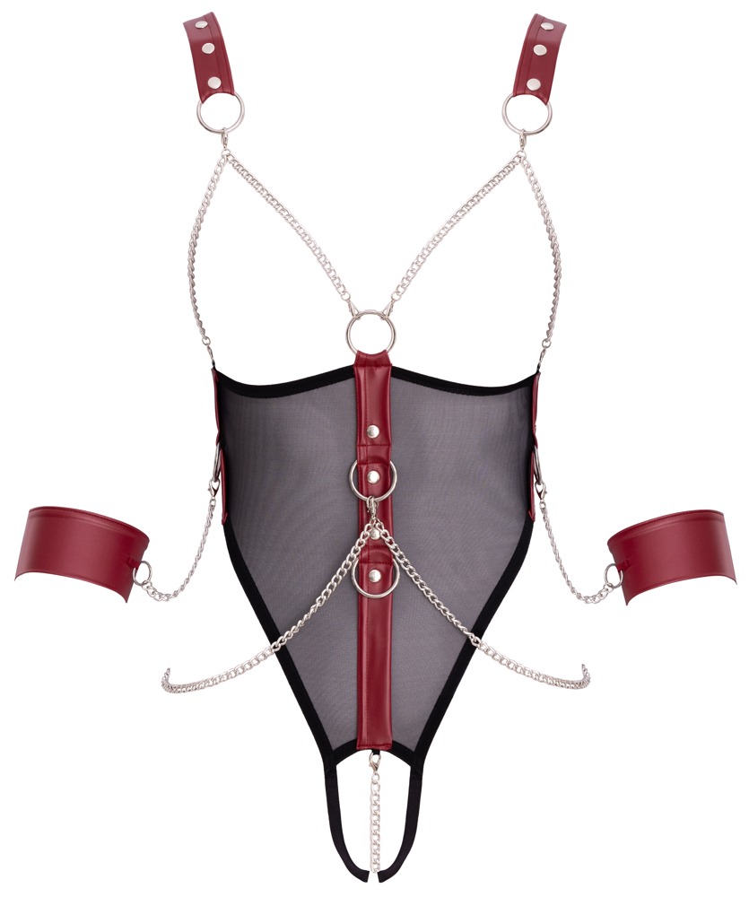 Bondage-Body inklusive Soft-Handfesseln