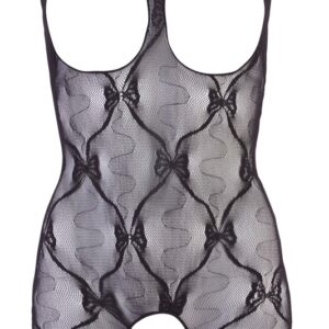 Catsuit ouvert plus Armstulpen