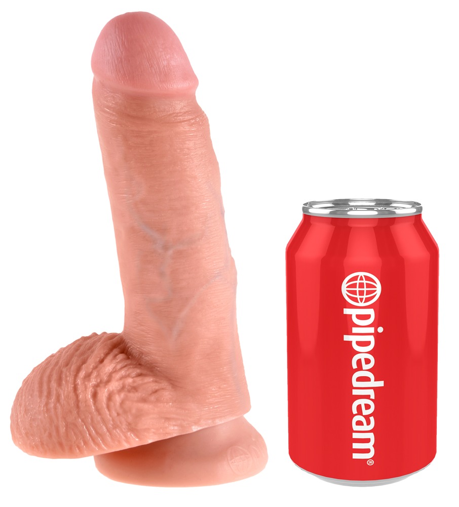 Dildo "7" Cock with Balls"