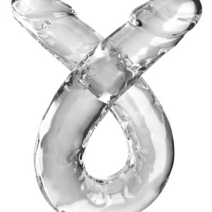 Doppeldildo transparent