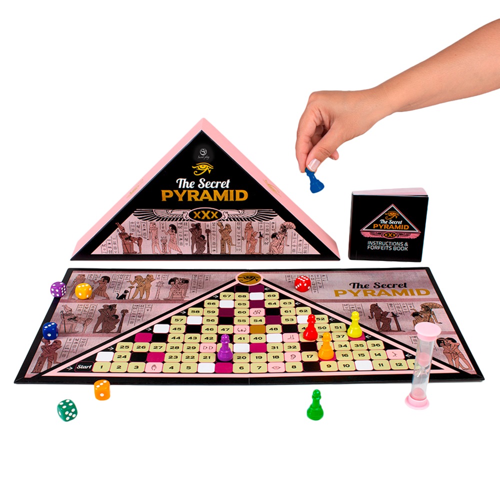 Erotikspiel „The Secret Pyramid“ für 2–6 Spieler:innen