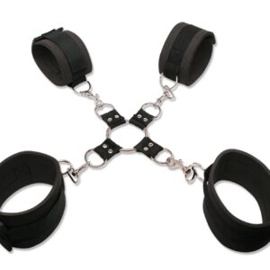 Fessel-Kreuz „Extreme Hogtie-Kit“, gepolstert
