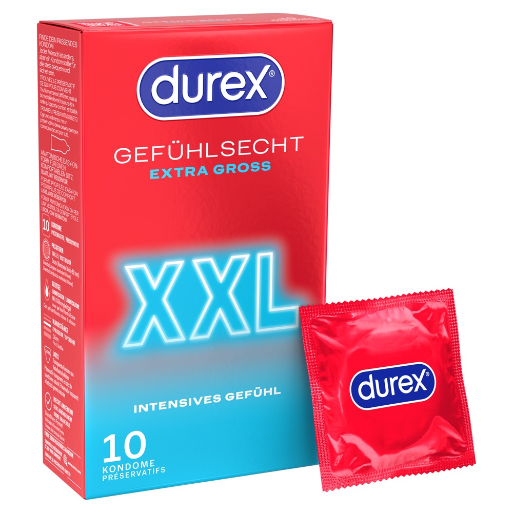 Kondome „Gefühlsecht Extra groß XXL“