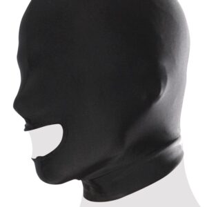 Kopfmaske „Spandex Open Mouth Hood“, mit Mundaussparung