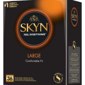 Latexfreie Kondome „Skyn Large“, extra groß