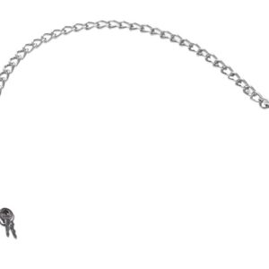 Leder-Fußfessel mit Kette & Schlössern