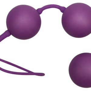 Liebeskugeln „Velvet Purple“, 3 Kugeln, 80 g, Ø 3,5 cm