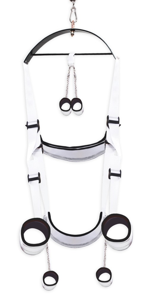 Liebesschaukel „Fantasy Bondage Swing“ mit Hand- & Fußfesseln