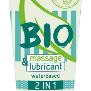Massage-& Gleitgel „BIO waterbased 2in1“ vegan