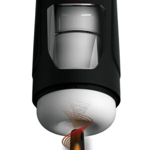 Masturbator „Milk Me Hotter“ mit Wärme, Vibration & Stoßmassage