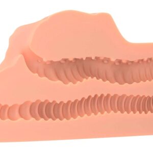 Masturbator „Perfect Pussy: Double Stroker“, innen mit Massagerillen