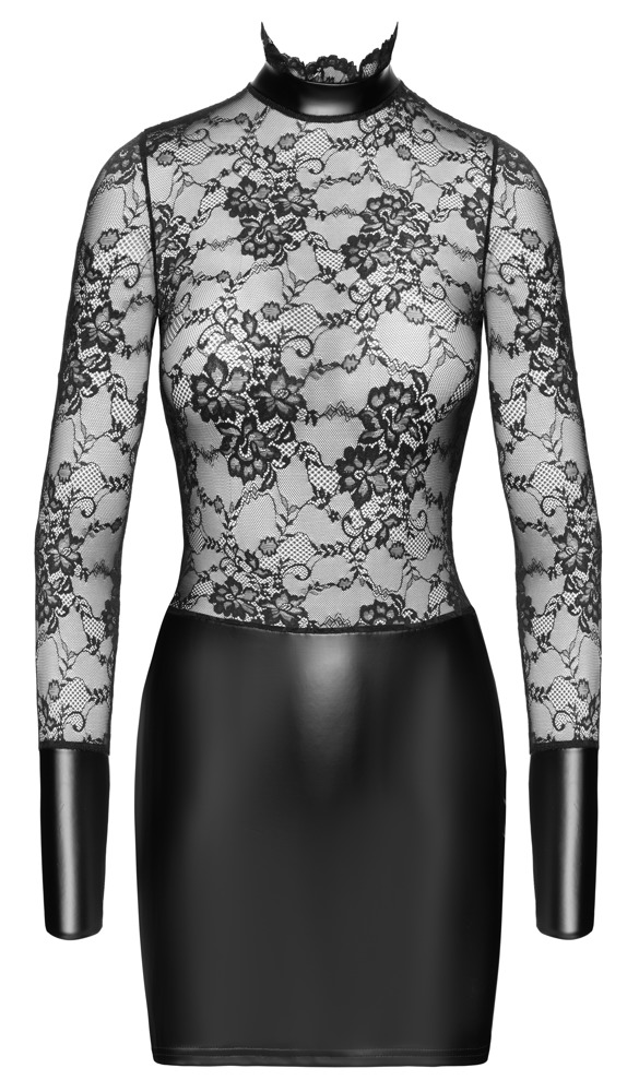 Minikleid aus Blütenspitze