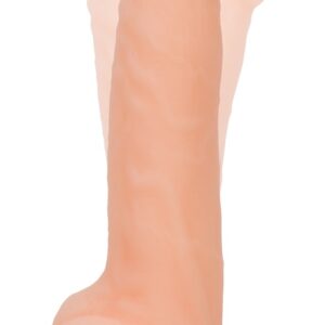 Naturvibrator „8" Rotating & Vibrating Dong“ mit Saugfuß