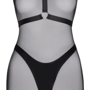Netz-Minikleid inklusive Riostring