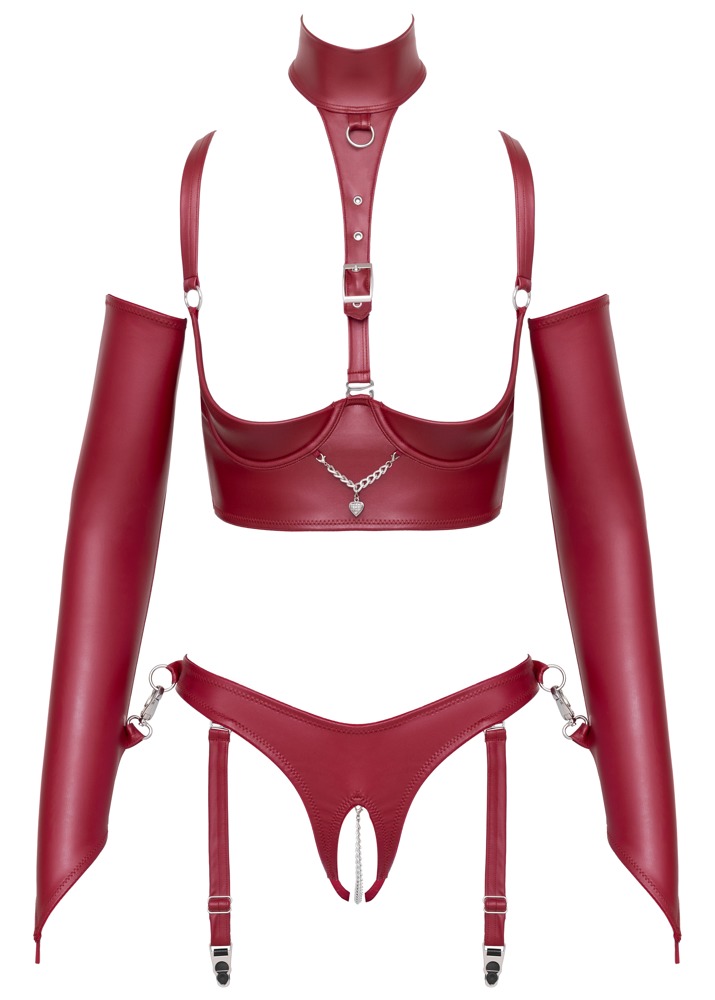 Ouvert-Set im Bondage-Style