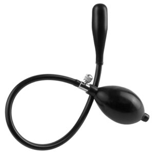 Plug „inflatable silicone ass expander“, aufblasbar