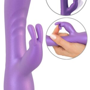 Rabbitvibrator im Metallic-Glossy-Look