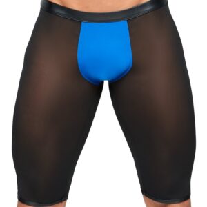 Radlerpants aus transparentem Powernet