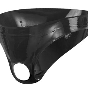 Slip mit Showmaster-Öffnung für Penis und Hoden, Latex