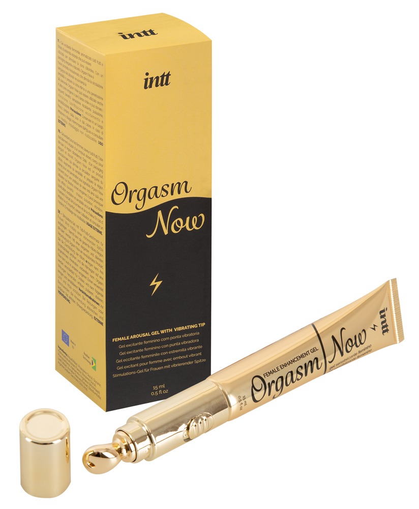 Stimulationsgel „Orgasm Now“ mit Vibrator-Applikator