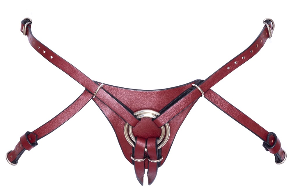 Strap-on aus Leder