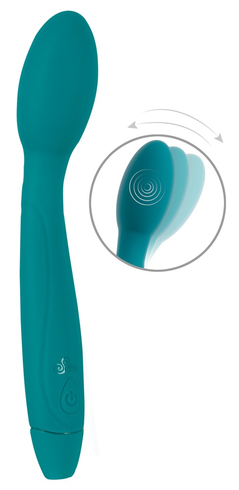 Vibrator mit dynamisch nickendem Massagekopf