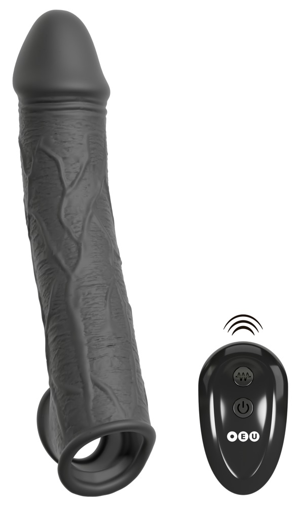 Vibro-Penishülle mit Fernbedienung