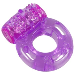 Vibro-Penisring „Butterfly Wings“ mit genopptem Klitorisreizer