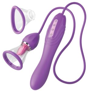 Zungenvibrator „Her Ultimate Pleasure Max“ mit Saugschale