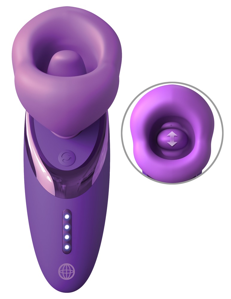Zungenvibrator „Pleasure Sucker“ mit Saugschale